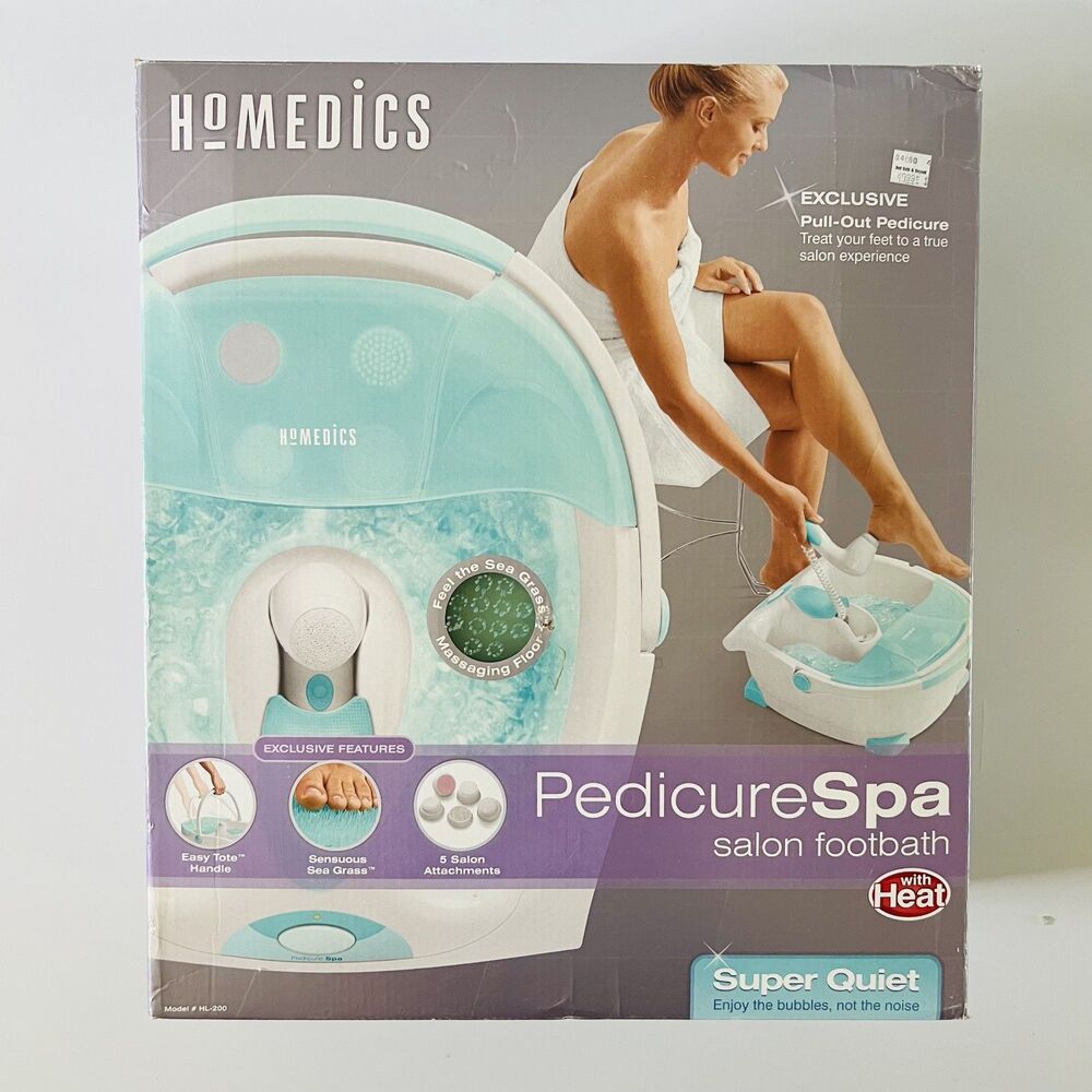 HOMEDICS PedicureSpa Salon Footbath Model # HL-200